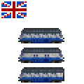 Three livery variations, based on cargo and train length.