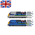 Two livery variations, based on year built and last service.