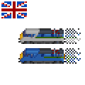 Two livery variations, based on year built and last service