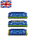 Three livery variations, based on year built and last service
