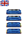 Four livery variations, based on year built and last service